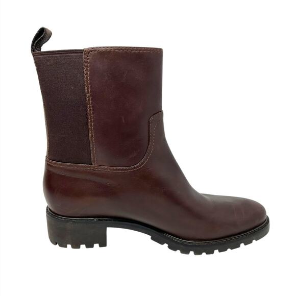 Cole Haan Chelsea Boots Ellison Waterproof Rain Chestnut Brown 9.5 - Picture 1 of 7
